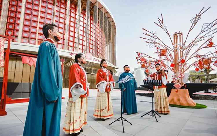 一帶一路國際日丨漢服恒久遠(yuǎn)，國際舞臺(tái)放異彩(圖3)